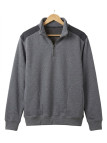 Challenger PIERRO1 — Sweat camionneur homme en molleton gris