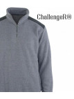 Challenger PIERRO1 — Sweat camionneur homme en molleton gris