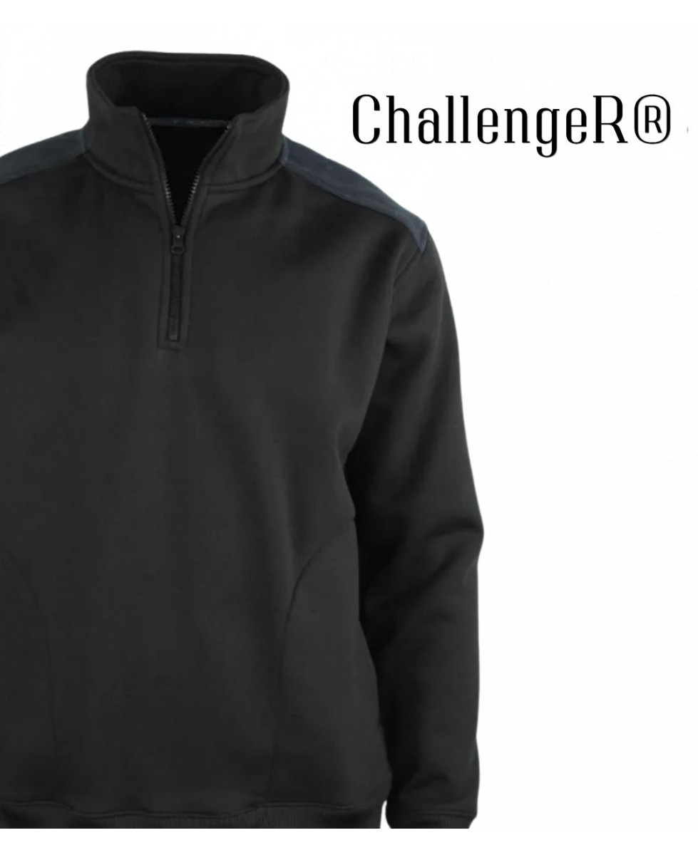 Challenger PIERRO4 — Sweat camionneur noir chaud résistant