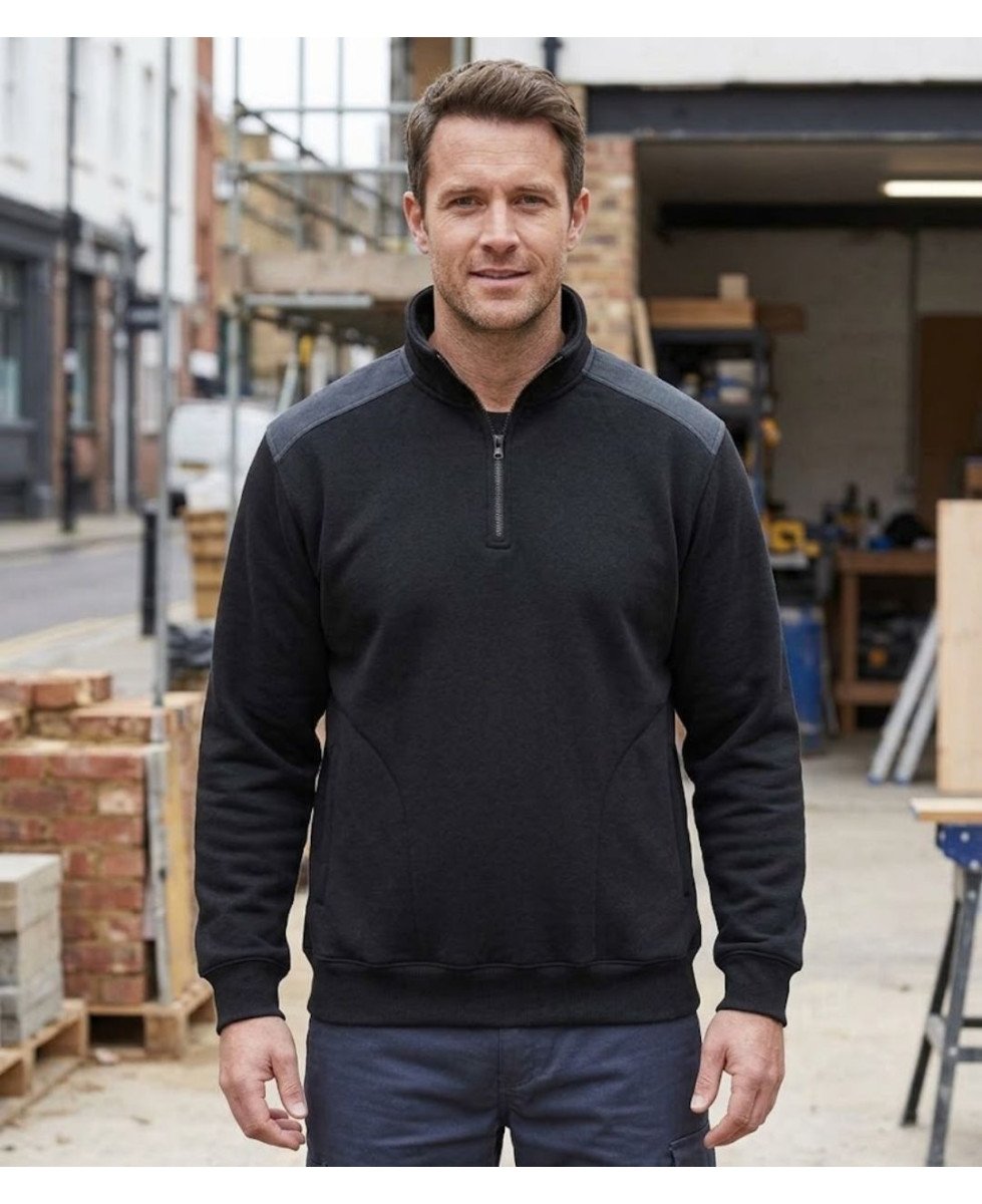 Challenger PIERRO4 — Sweat camionneur noir chaud résistant