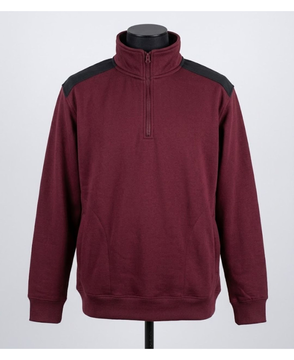 Challenger PIERRO5 — Sweat camionneur bordeaux résistant