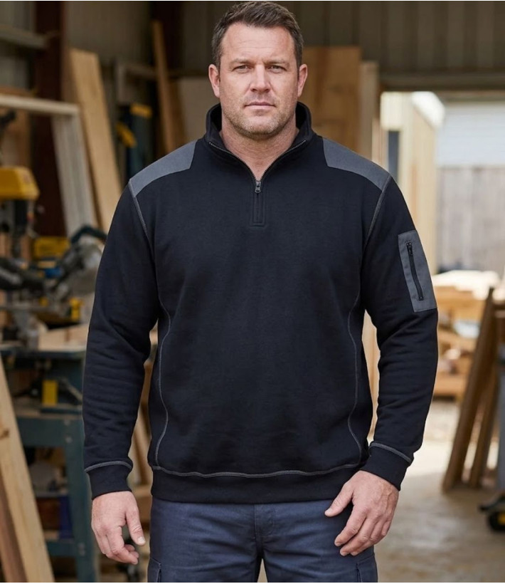 Challenger PRODIGE1 — Sweat camionneur noir et résistant