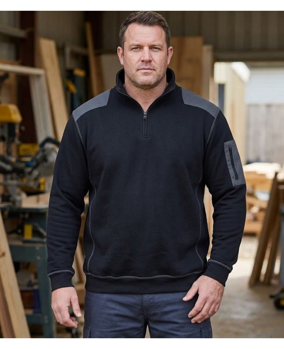 Challenger PRODIGE1 — Sweat camionneur noir et résistant
