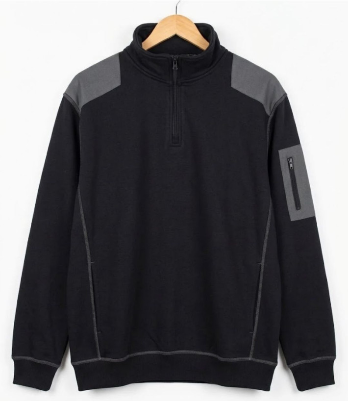Challenger PRODIGE1 — Sweat camionneur noir et résistant