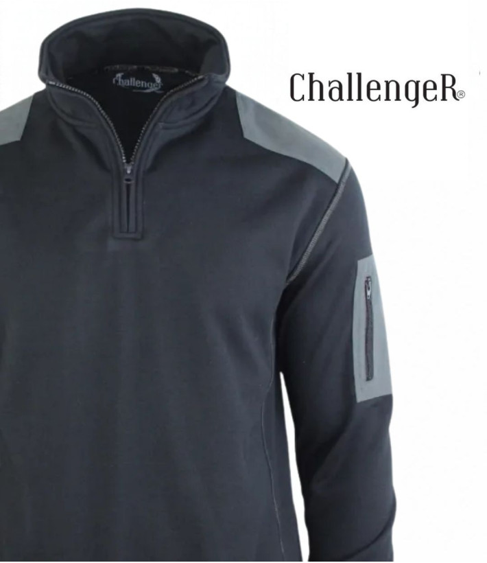Challenger PRODIGE1 — Sweat camionneur noir et résistant