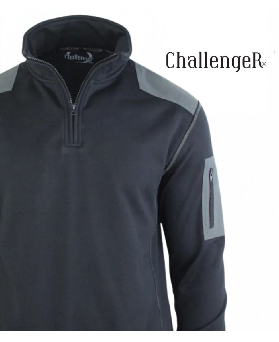 Challenger PRODIGE1 — Sweat camionneur noir et résistant