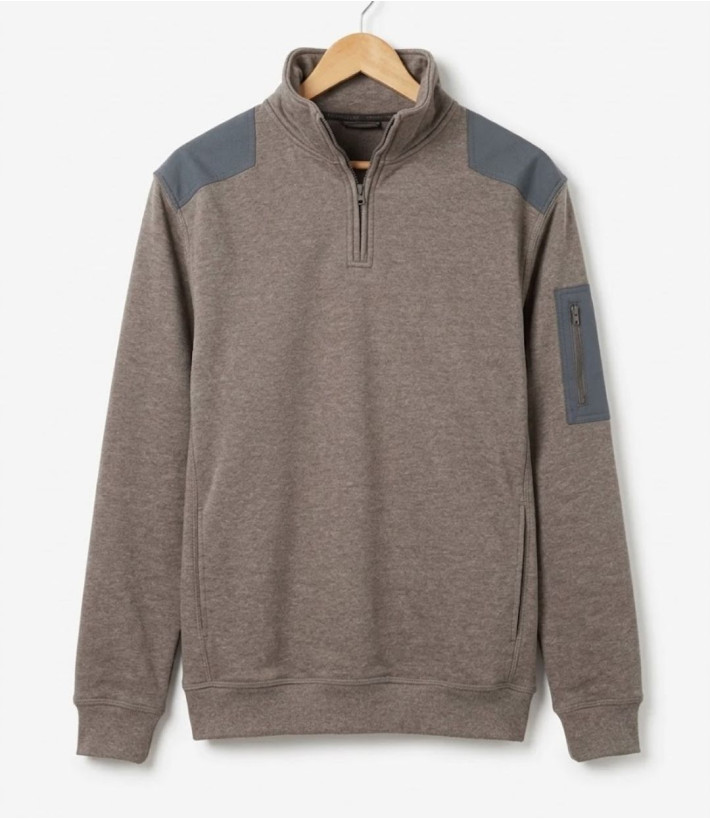 Challenger PRODIGE3 — Sweat camionneur taupe résistant