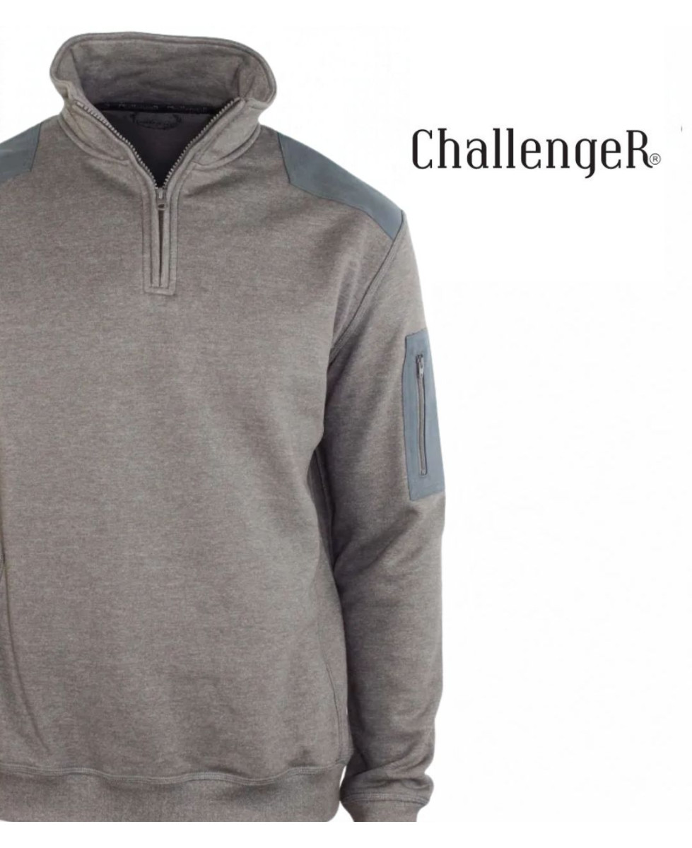 Challenger PRODIGE3 — Sweat camionneur taupe résistant