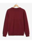 Challenger E213U001 — Sweat col rond bordeaux résistant