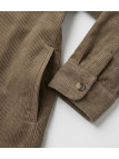 Challenger CURTIS1 — Blouson velours doublé taupe