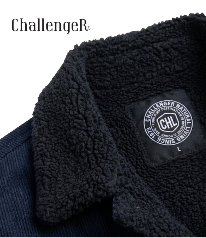 Challenger CURTIS2 — Blouson velours doublé taupe