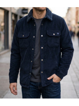 CHALLENGER CURTIS2 blouson velours noir