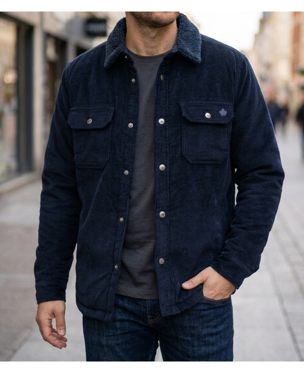 CHALLENGER CURTIS2 blouson velours noir