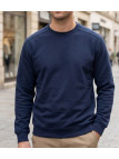 Sweat col rond homme bleu marine CHALLENGER E213