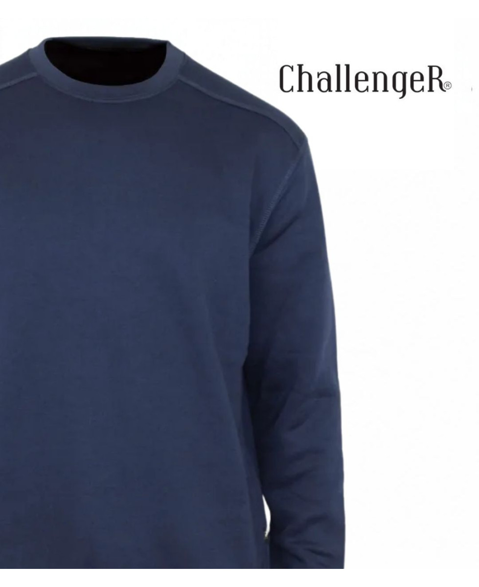 CHALLENGER E213 — Sweat col rond homme très résistant