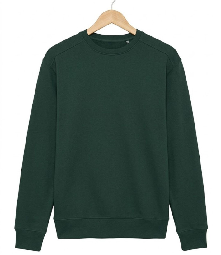 CHALLENGER E213 — Sweat col rond vert très résistant