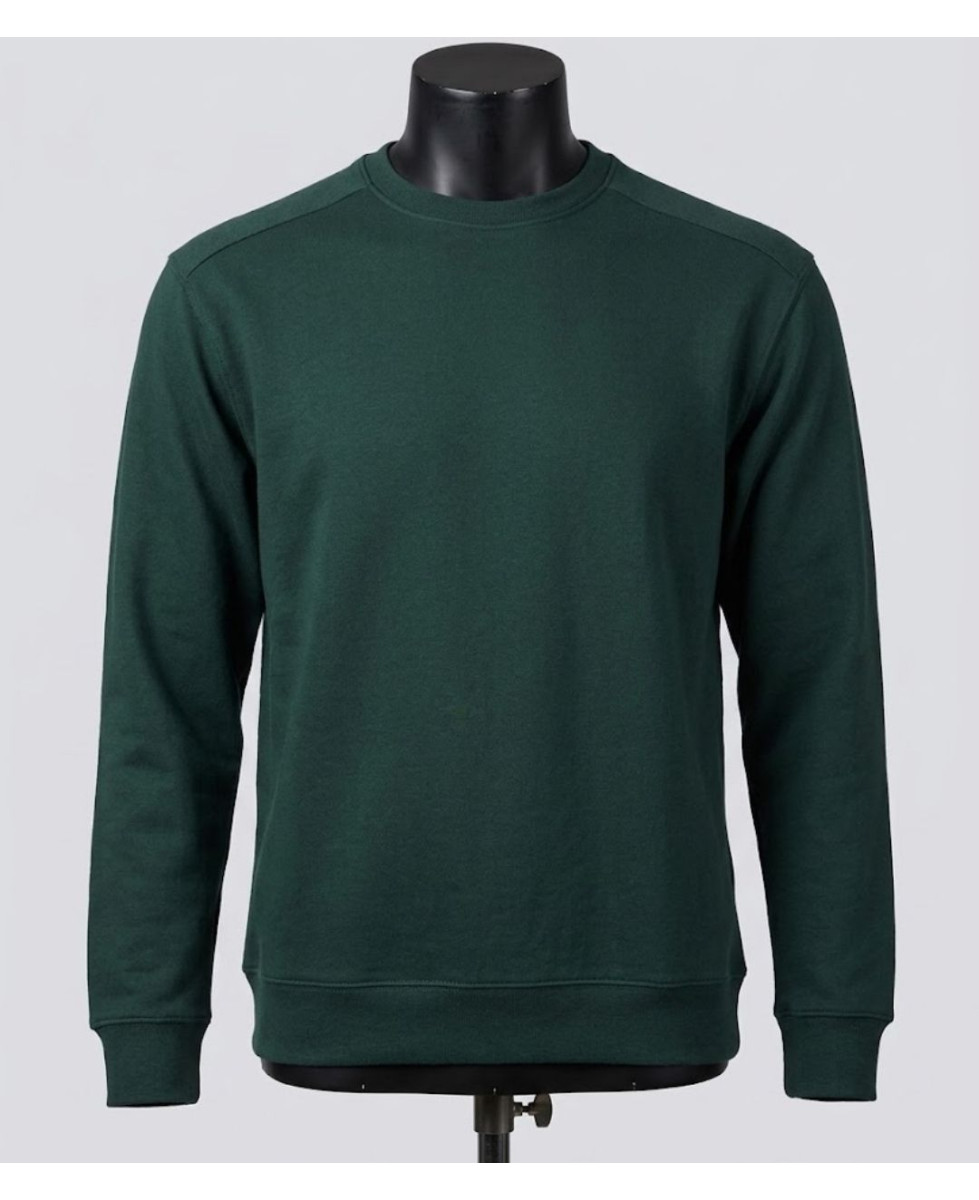 CHALLENGER E213 — Sweat col rond vert très résistant