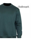 CHALLENGER E213 — Sweat col rond vert très résistant
