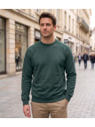 CHALLENGER E213 — Sweat col rond vert très résistant