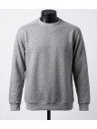 CHALLENGER E213 — Sweat col rond gris chiné homme