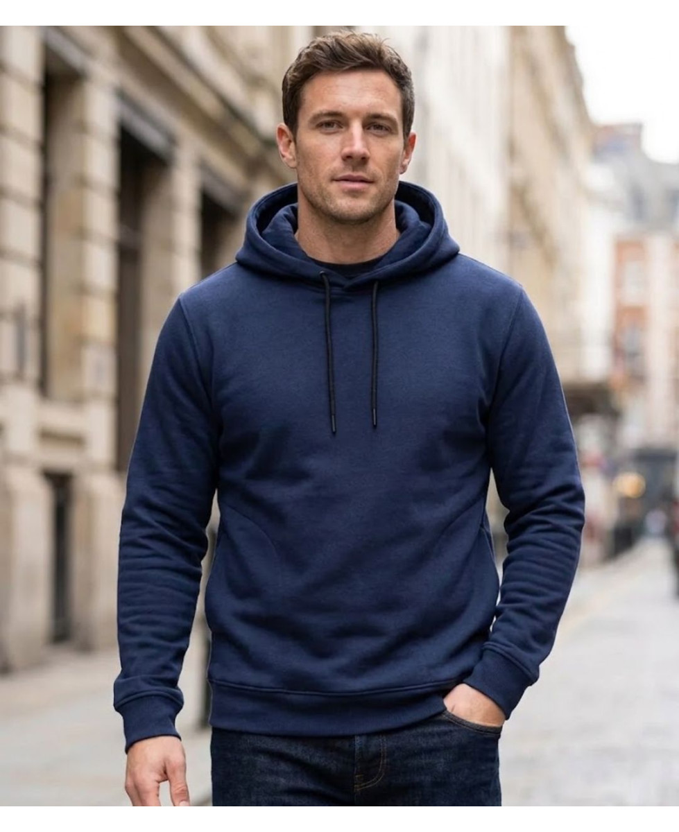 CHALLENGER PRIAM1 — Sweat à capuche marine multipoche