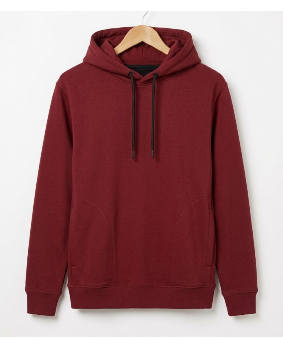 CHALLENGER PRIAM3 — Sweat à capuche bordeaux multipoche