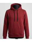 CHALLENGER PRIAM3 — Sweat à capuche bordeaux multipoche
