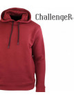 CHALLENGER PRIAM3 — Sweat à capuche bordeaux multipoche