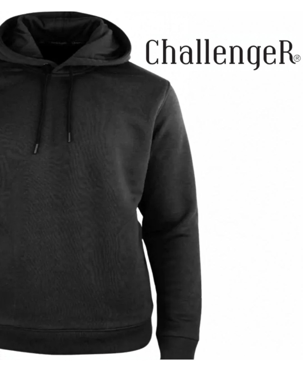 CHALLENGER PRIAM4 — Sweat à capuche noir multipoches