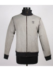 Axxano AH1157M — Sweat col montant zippé en coton marin