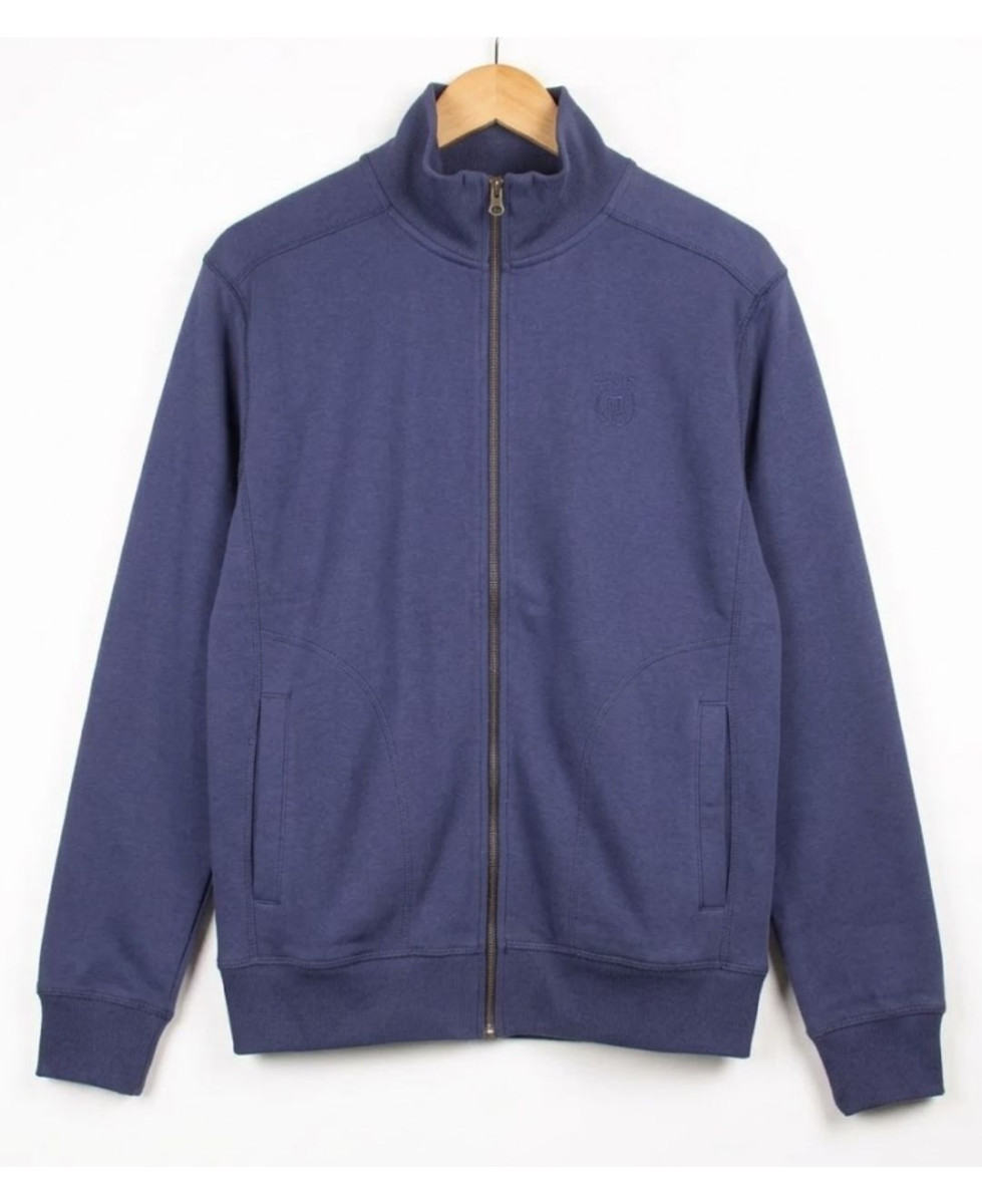 CHALLENGER VE4001 — Veste zippée molleton marine confort