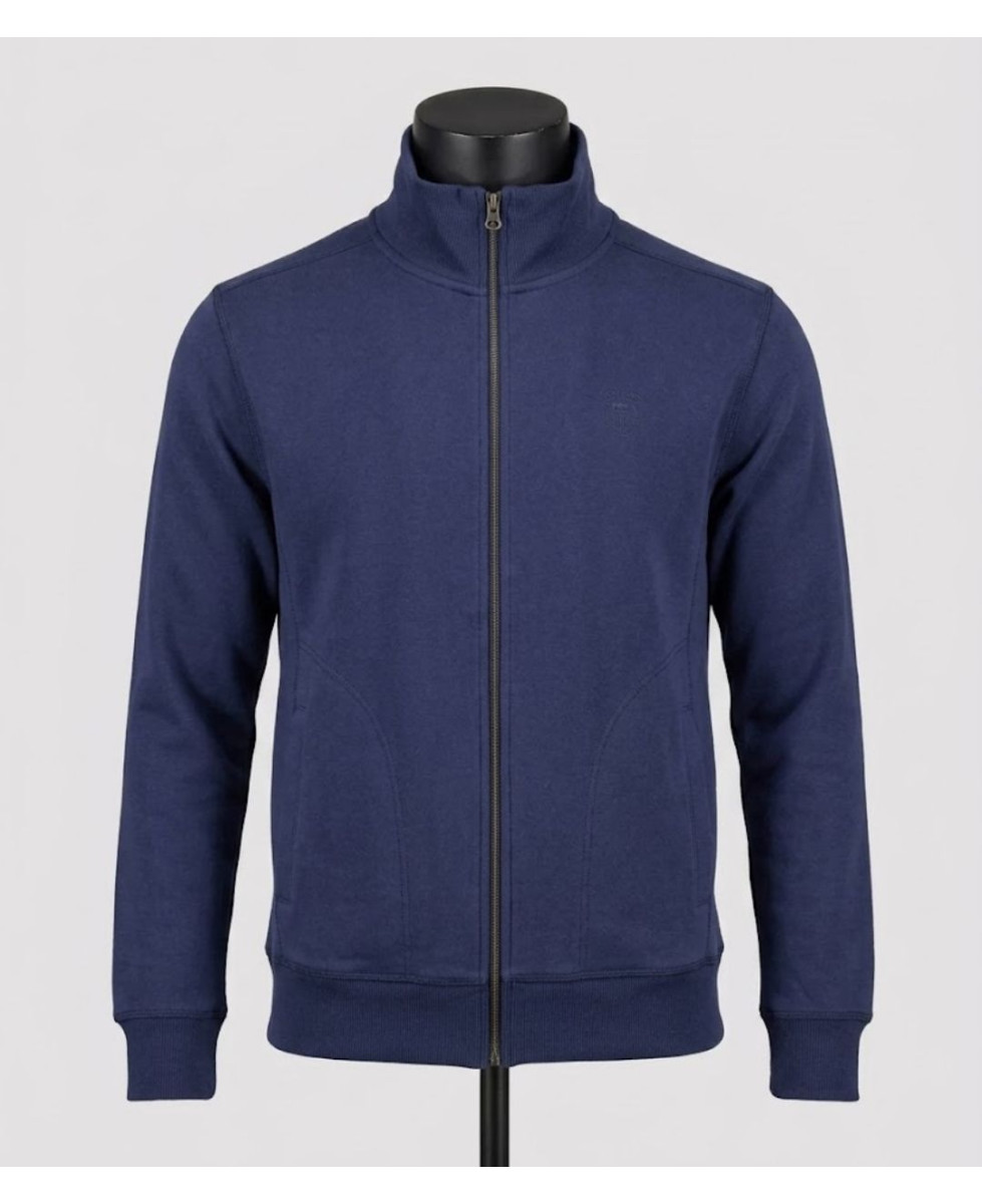 CHALLENGER VE4001 — Veste zippée molleton marine confort