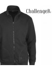 Challenger CAPITAL4 — Veste zippée molleton noir confort