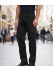 Challenger KINGSTON3 — Pantalon cargo noir stretch confort
