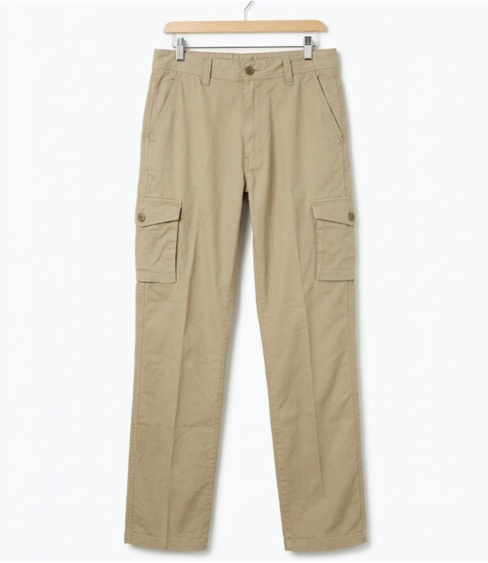 Winchester KARGO3 — Pantalon détente beige multipoche