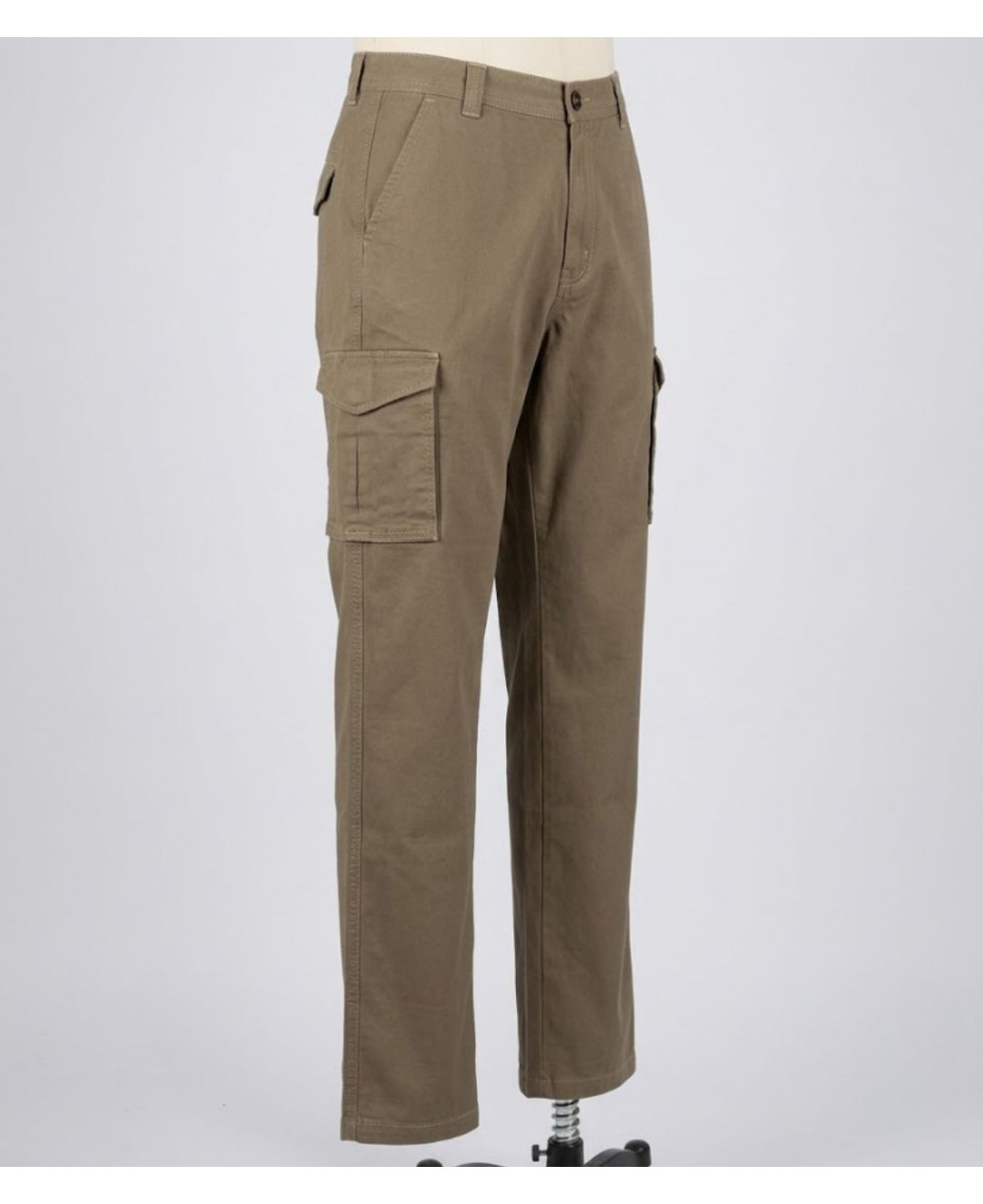 Challenger VASCO1 — Pantalon multipoche beige confort