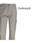 Challenger PANT2001A — Pantalon beige stretch multipoche