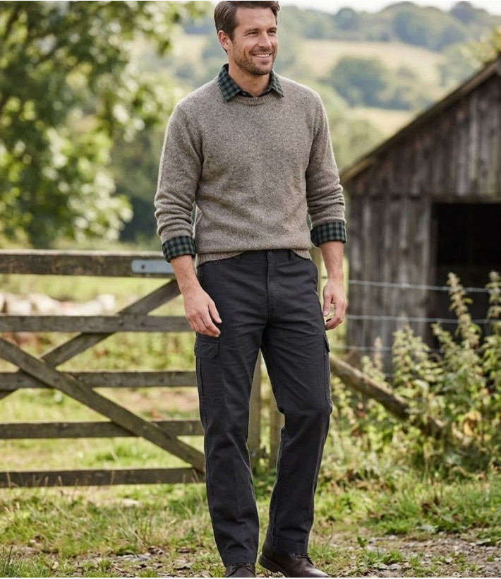 Winchester WILLOW2 — Pantalon détente ripstop anthracite