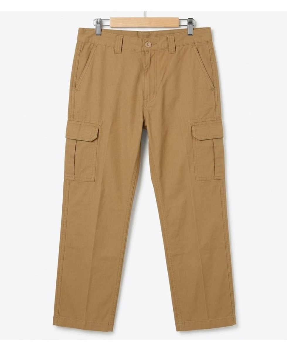 WINCHESTER WILLOW1 — Pantalon cargo beige coton ripstop