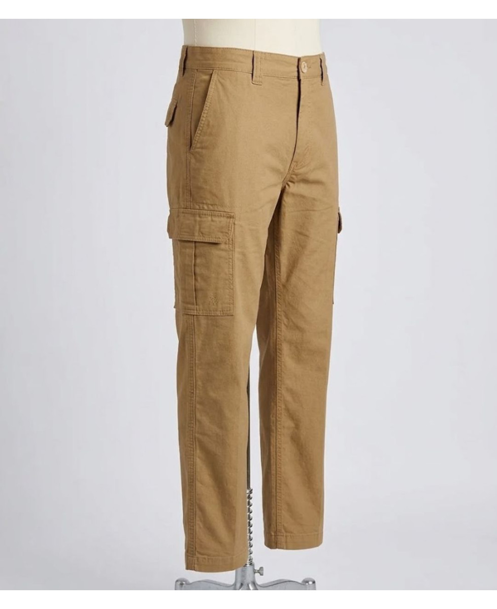 WINCHESTER WILLOW1 — Pantalon cargo beige coton ripstop