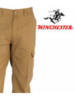 WINCHESTER WILLOW1 — Pantalon cargo beige coton ripstop