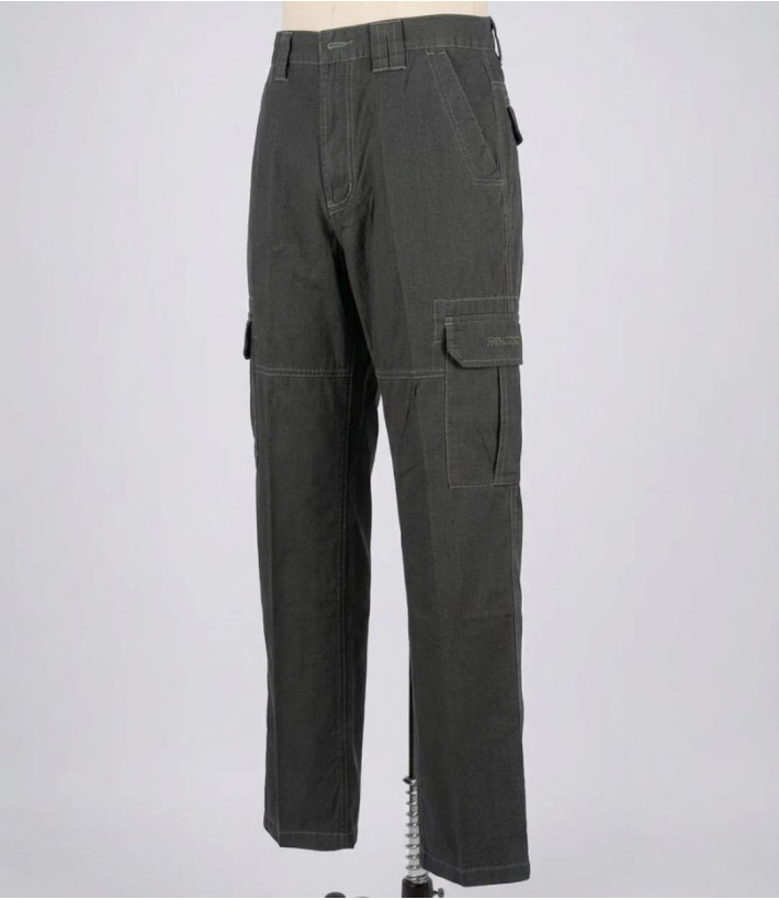 WINCHESTER WINDOWM — Pantalon cargo marron multipoches