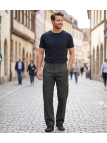WINCHESTER WINDOWM — Pantalon cargo marron multipoches
