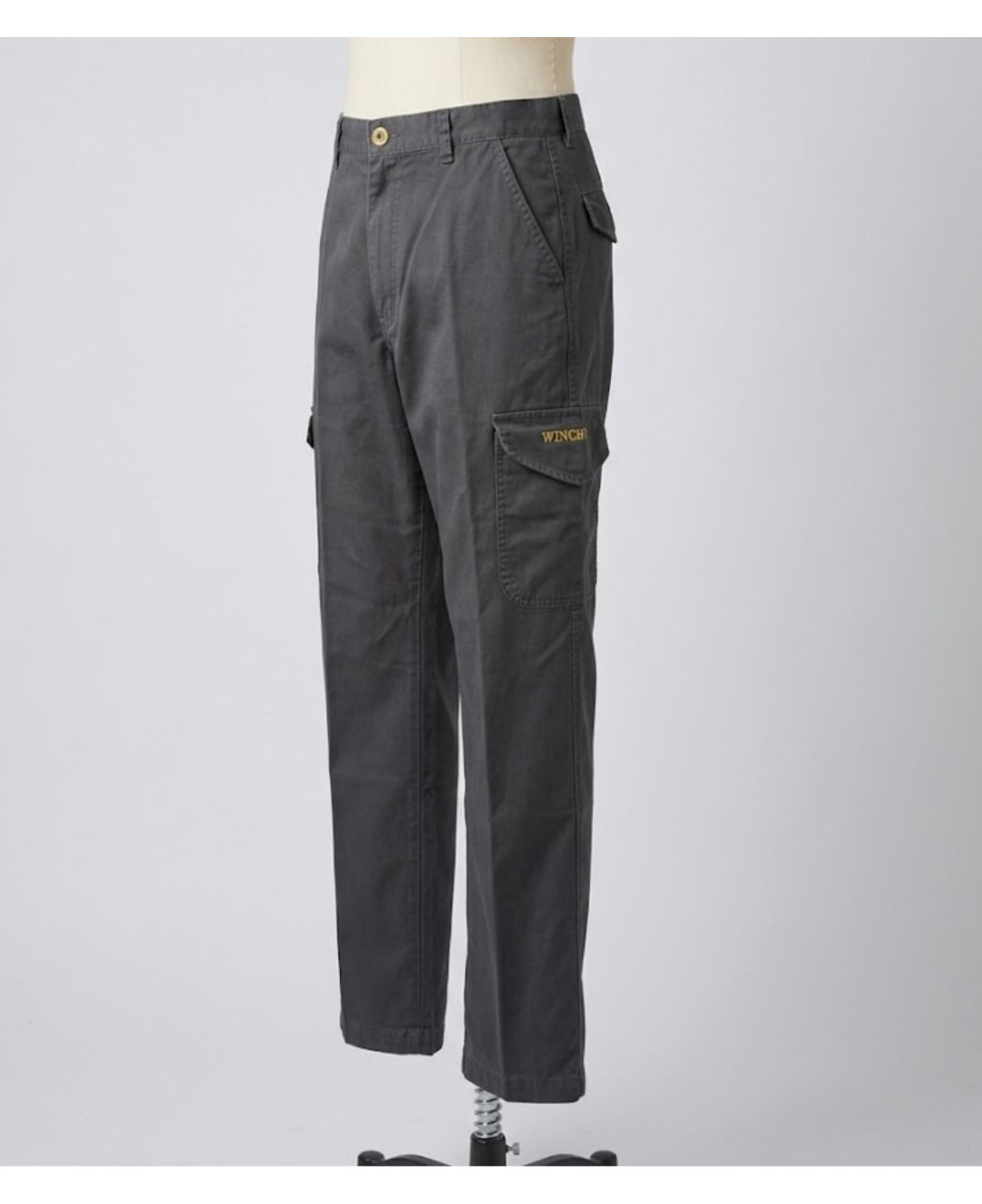 WINCHESTER WILD1G — Pantalon gris anthracite 100% coton