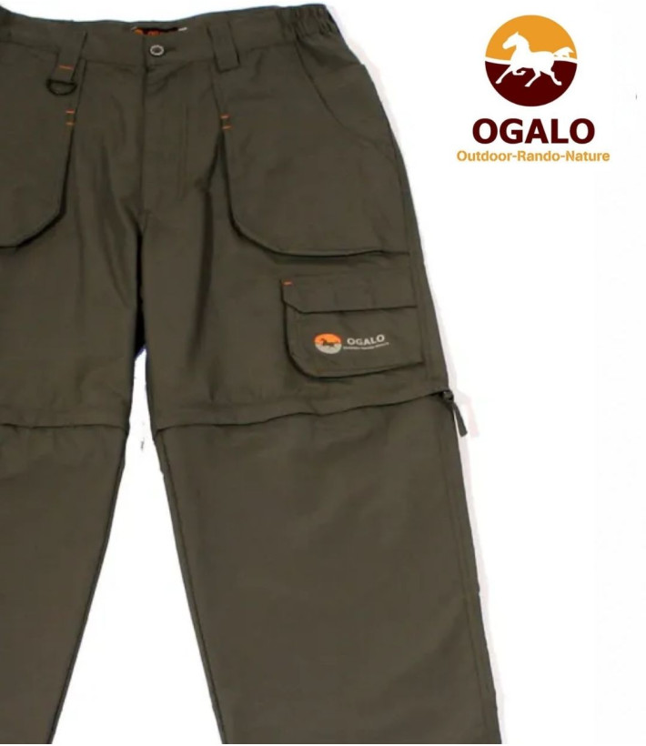 OGALO SE9011 — Pantalon rando modulable 2-en-1 pratique