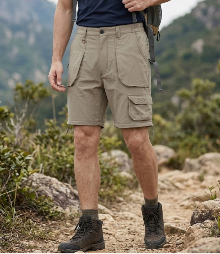 OGALO TANGER — Pantalon rando modulable ultra-résistant