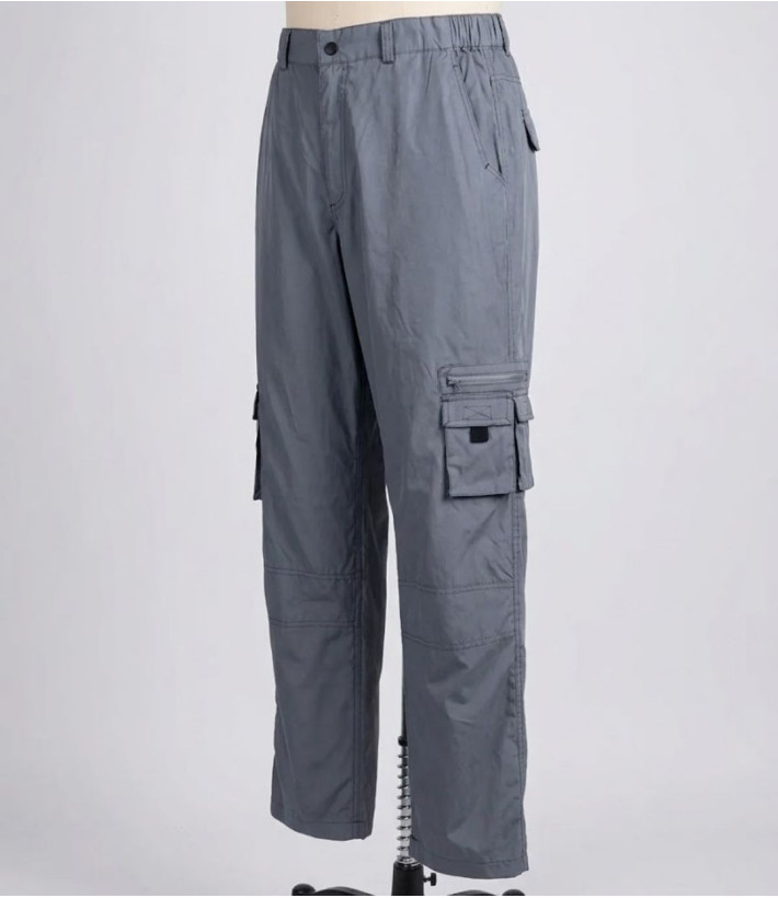 IMPACT SE1020G — Pantalon gris à taille élastiquée