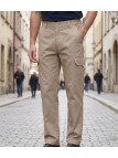 Pantalon cargo à taille élastiquée homme CHALLENGER VALLON1 coloris beige