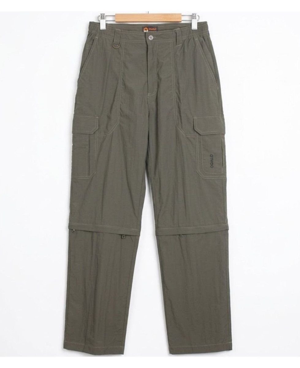 OGALO SE1142 — Pantalon modulable marron en nylon léger