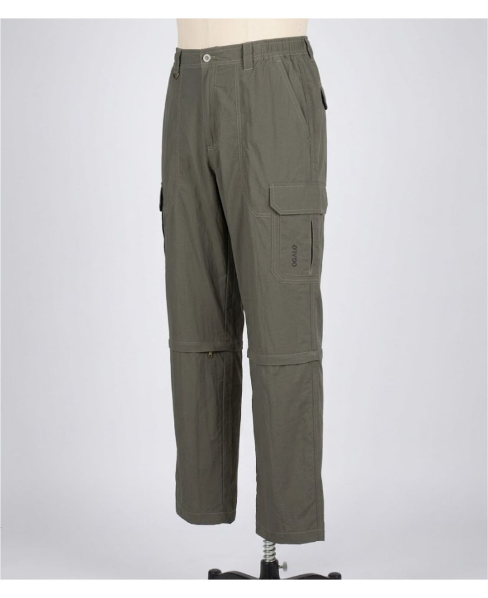 OGALO SE1142 — Pantalon modulable marron en nylon léger